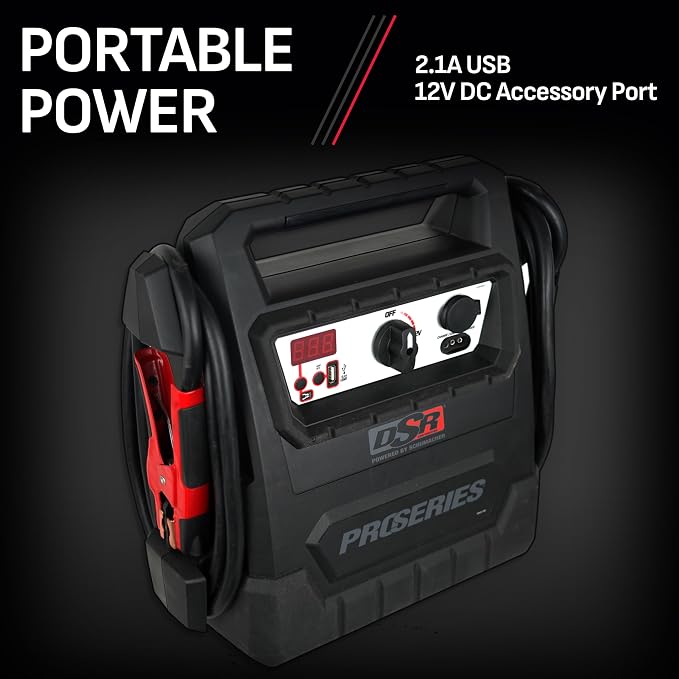 Schumacher Electric DSR ProSeries Car Battery Jump Starter, Maintainer & - Image 8