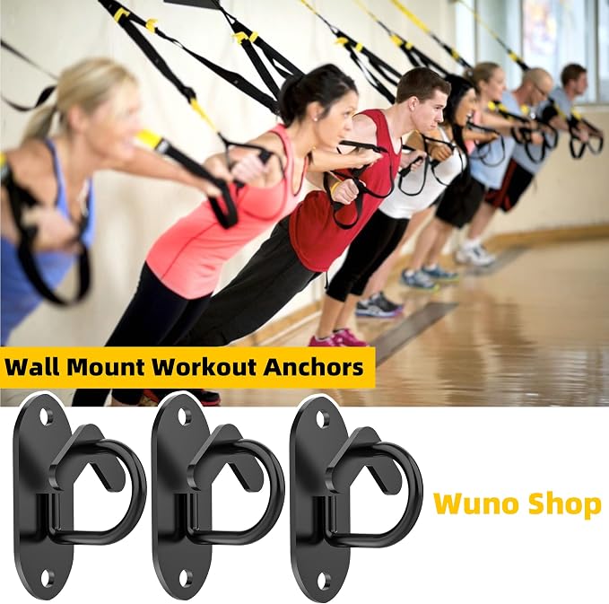 Resistance Band Wall Anchors System, Wall Mount Workout Anchors - Image 4