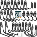 28 Pack Heavy Duty Garage Hooks, Utility Wall Mounted Storage System, by LUPYJI