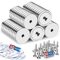 LOVIMAG 50 Pack Strong Magnets, 110 lbs Neodymium Magnets by LOVIMAG