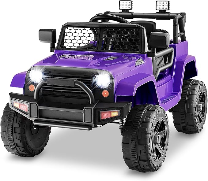 Costzon Ride on Car, 12V Battery Powered Truck Vehicle by Costzon