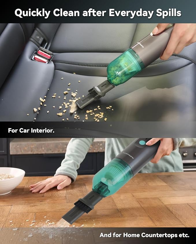 Cordless Handheld Vacuum, 13000Pa High Power Car Vacuum - Image 2