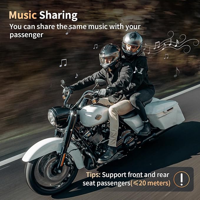 Fodsports FX8 Pro Motorcycle Communication Systems - Image 6