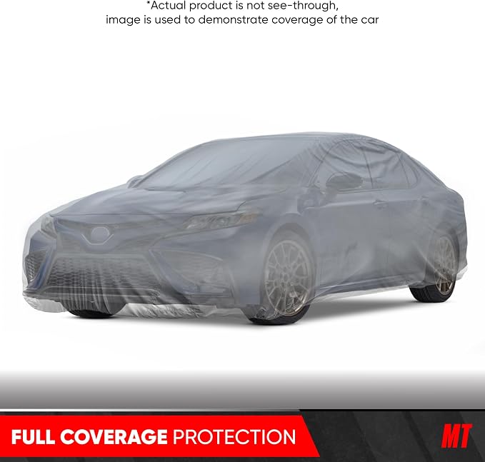 Motor Trend Breathable Lightweight Car Cover, Anti-Moisture Build-Up - Image 2