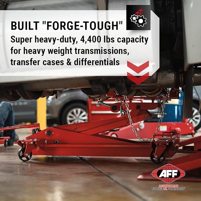 AFF Low Profile Manual Hydraulic Transmission Jack - Image 2