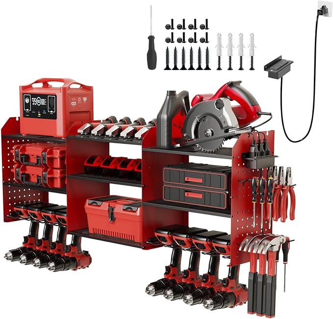 45" Power Tool Organizer Wall Mount by Kweetle