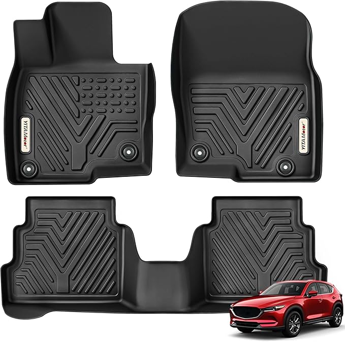 YITAMOTOR Floor Mats Fit for 2017-2025 Mazda CX-5, All Weather Custom Fit for by YITAMOTOR