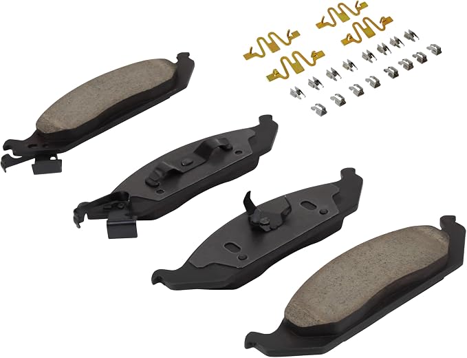 Premium Ceramic Front Brake Pads Compatible - Image 2