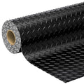 7.8 x 22 FT Garage Floor Mat, 2.8mm Thickness Diamond Plate Vinyl Garage by Geemax