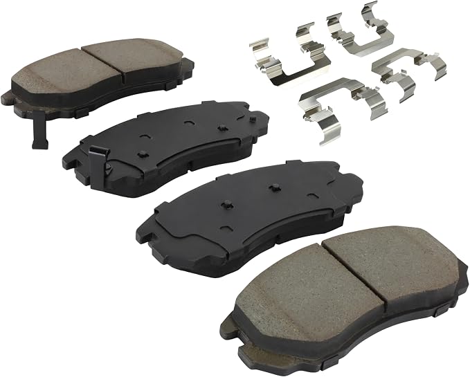 Premium Ceramic Front Brake Pads Compatible - Image 2