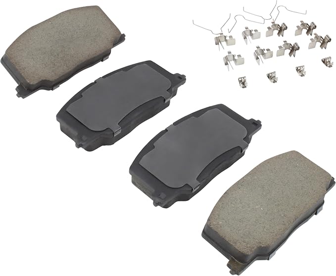 Premium Ceramic Front Brake Pads Compatible - Image 2