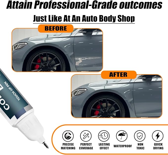 Sonic Gray Pearl Touch Up Paint Compatible - Image 2