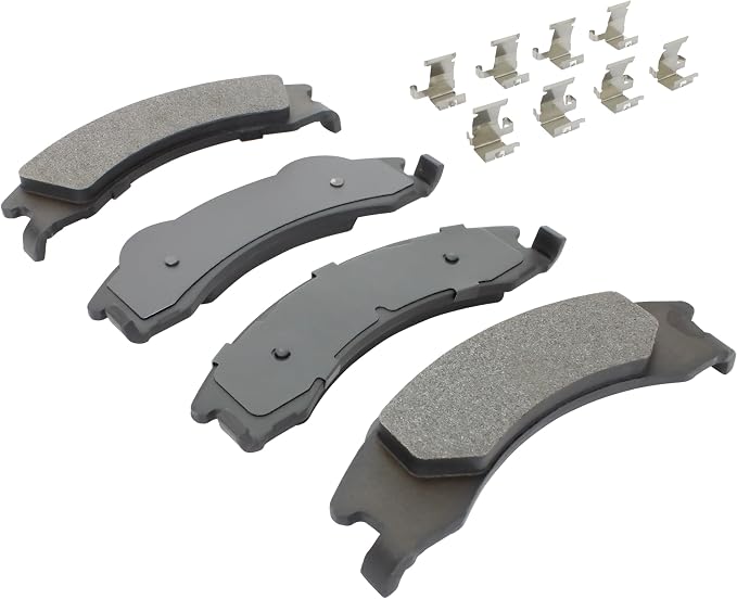 Premium Semi-Metallic Rear Brake Pads Compatible - Image 2