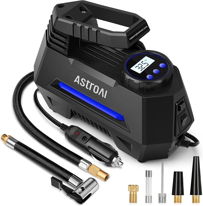 AstroAI Tire Inflator Portable Air Compressor Tire Air Pump by AstroAI