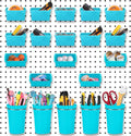 Yookeer 20 Pcs Pegboard Bins and Cups by Yookeer
