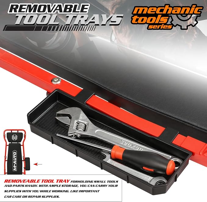 M-AUTO Heavy-Duty Automotive Creeper - Image 7