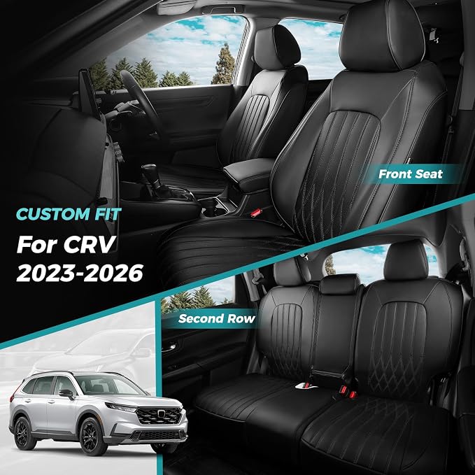 Seat Covers for Honda CRV 2023 2024 2025 2026 EX/EXL/LX/Sport/Touring/Special - Image 6