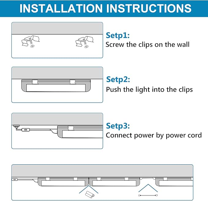20 Pack, LED Shop Light, 8FT 144W 14500LM 6000K, Cold White, U Shape, Hight - Image 5
