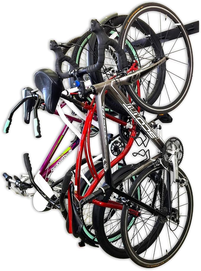 StoreYourBoard BLAT 8 Bike Wall Storage Rack, Holds 2-8 Bicycles, Garage Wall - Image 9