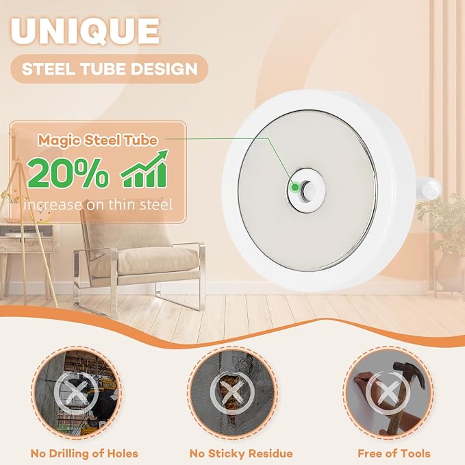Neosmuk Magnetic Hooks, Cruise Ship Essentials, 120lb+ Heavy Duty Magnetic Hooks - Image 3