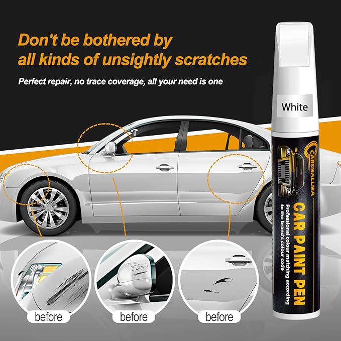 L0G3/6L Aurora Red Metallic Car Touch Up Paint - Image 2