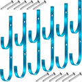 6 Pieces Pool Pole Hook Hanger Swimming Metal Brackets Pool Hook by HOTOP