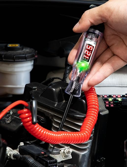 Automotive Test Light with 5-120V LED Digital Voltage Display, Circuit Tester - Image 7