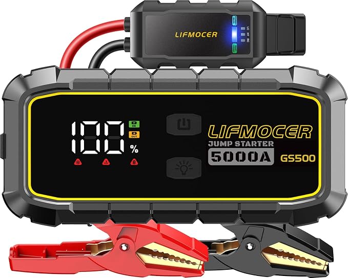 GS500 Car Jump Starter by LIFMOCERHOME