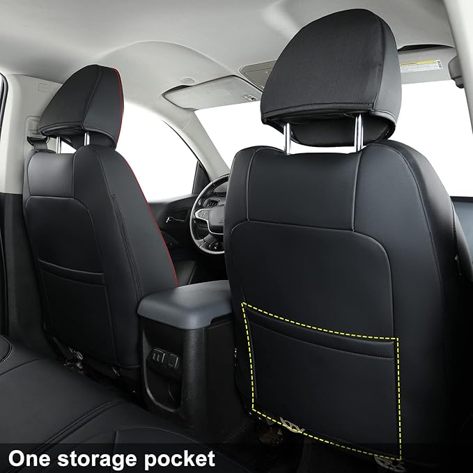 LUCKYMAN CLUB 2 Front Chevy Colorado Seat Covers, fit - Image 2