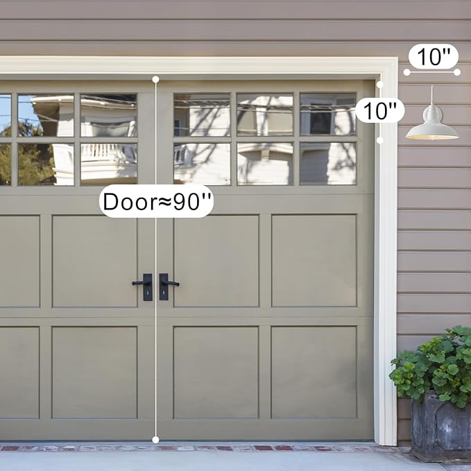 10'' Diameter Outdoor Gooseneck Barn Light Fixture - Image 3