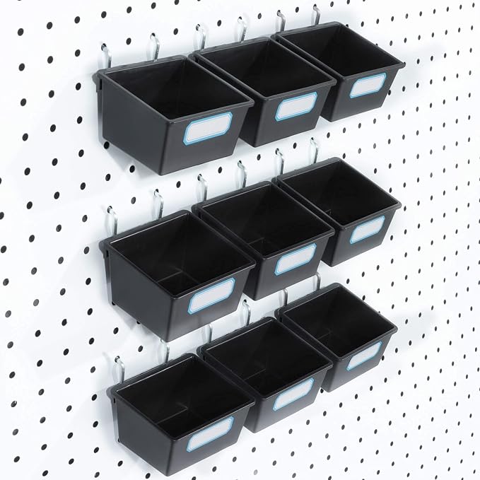 FRIMOONY 16 Pack Pegboard Bins - Image 2