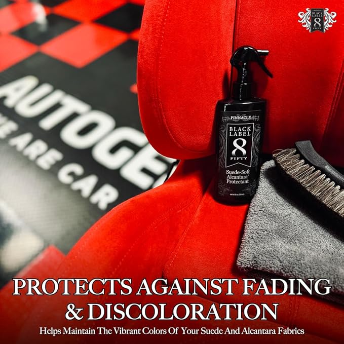 Pinnacle Black Label Suede-Soft Alcantara Protectant | Advanced Spill & Stain - Image 6