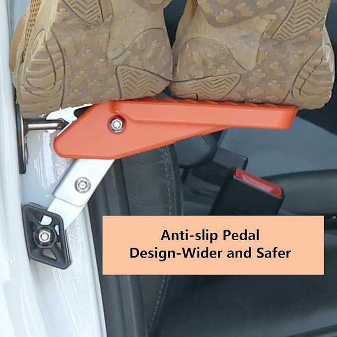 COWVIE Foldable Car Door Step Stand Pedal - Image 6