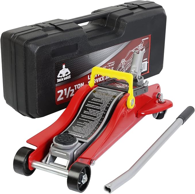 Floor Jack 2.5 Ton Hydraulic Low Profile Trolley Car Jack by JACKBOSS