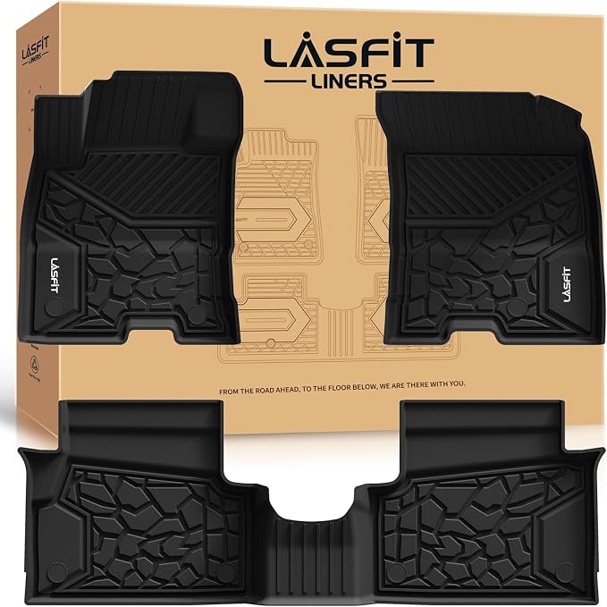 LASFIT Floor Mats for Ford Maverick 2025 2024 2023 2022 All Weather Car Mats by LASFIT