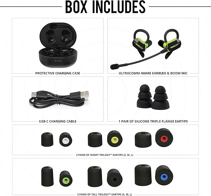 ISOtunes ULTRACOMM Aware Hearing Protection: True Wireless Bluetooth Hearing - Image 5