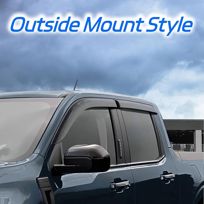 Rain Guard Fit for 2007-2017 Jeep Wrangler Unlimited 4-Door & 2018 Jeep - Image 3