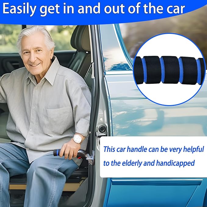 2Pack Car Door Handle for Elderly Car Handle Assist Support Multifunction for - Image 2