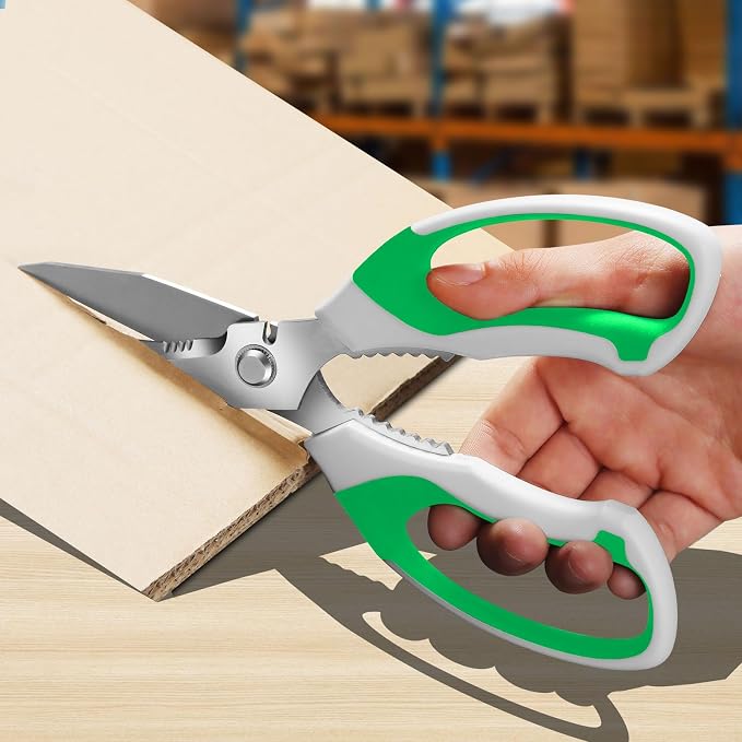 Utility Scissors Heavy Duty: sharp Scissors All Purpose heavy duty, Easy - Image 4