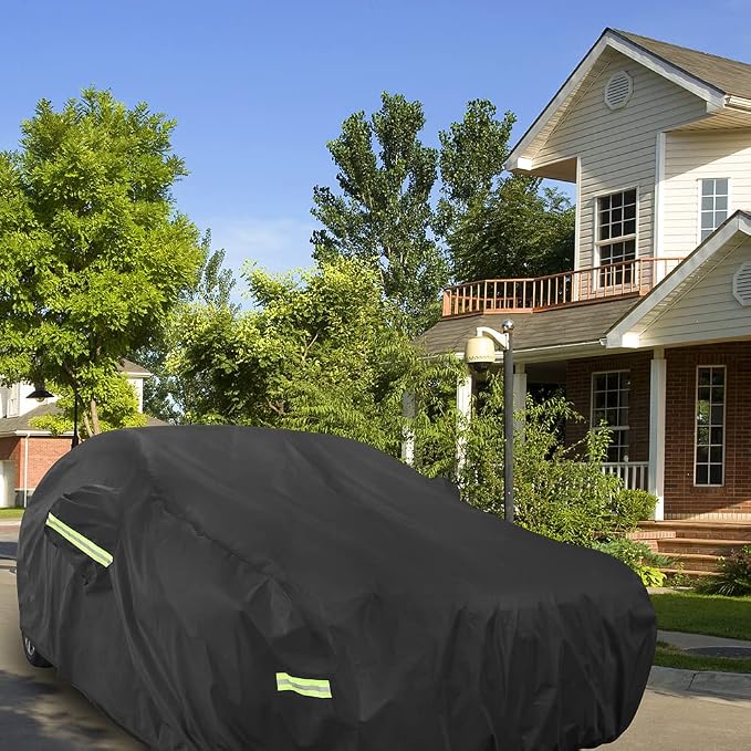 Car Cover Custom Fit for Honda Civic, Waterproof All Weather Full Exterior - Image 7