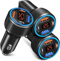 USB C Car Charger 3 Pack, Costyle 65W 4 Port Car Power Adapter by Costyle
