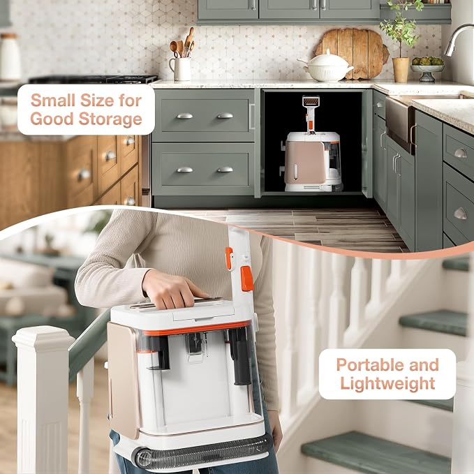Portable Carpet and Upholstery Cleaner Machine - Image 5