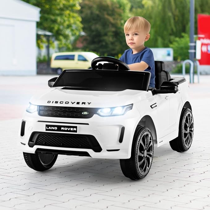 Costzon 12V Kids Ride On Car, Licensed Land Rover Electric Vehicle w/Remote - Image 8