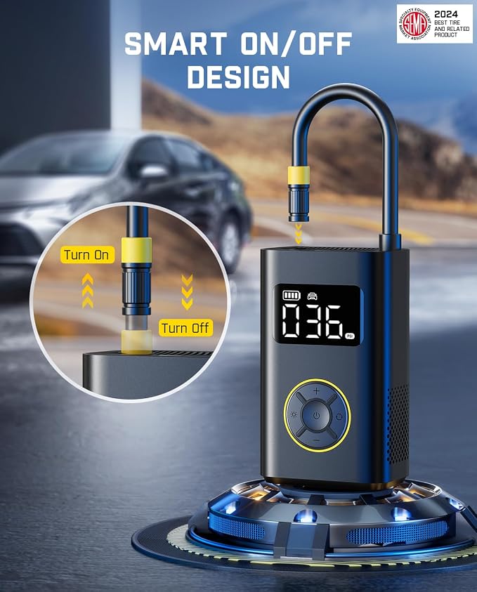 Fanttik X9 Pro Portable Tire Inflator - Image 7