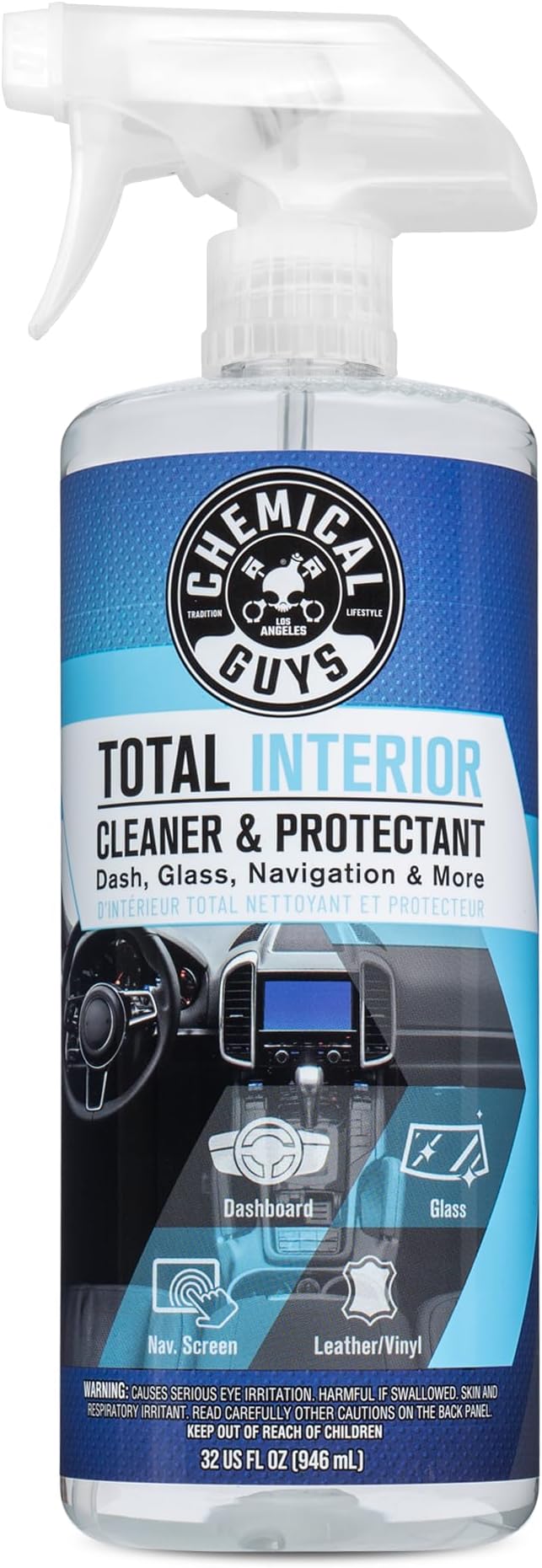 Chemical Guys Total Interior Cleaner and Protectant, Safe - Image 9