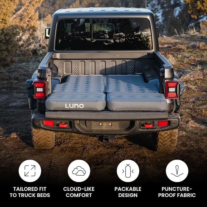 Luno AIR 5ft Truck Bed Mattress Car Camping | Tailored-Fit - Image 3
