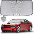 KAYZT Windshield Sun Shade for 2006-2010 Dodge Charger Foldable Sunshade Front by KAYZT