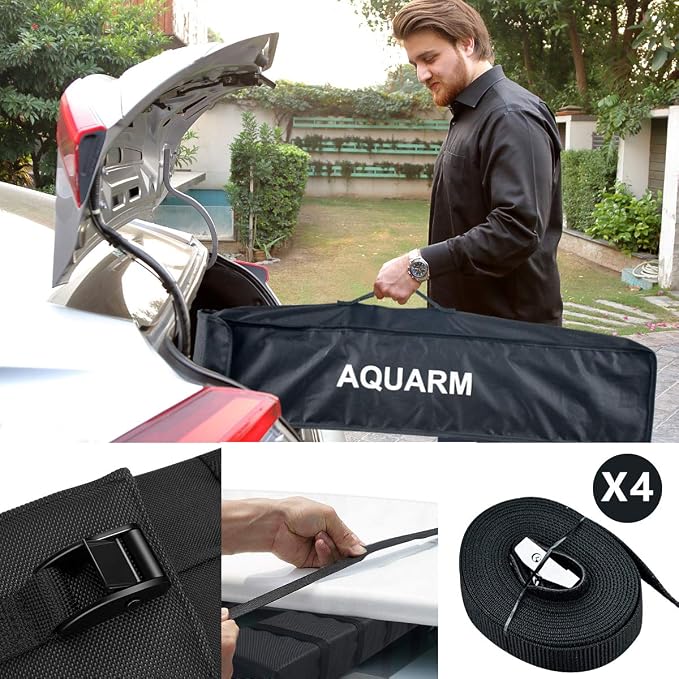 Kayak Roof Rack Pads Universal Car Soft Roof Rack - Image 4