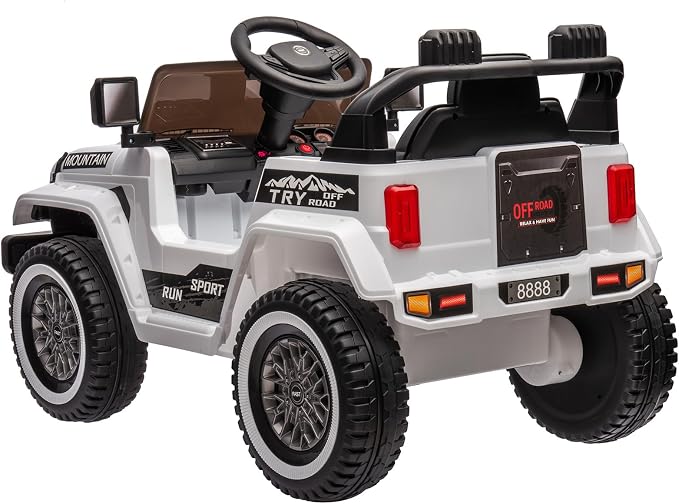 Hetoy 12V Kids Ride On Truck Car, Battery Powered Electric Car w/Parent Remote - Image 8