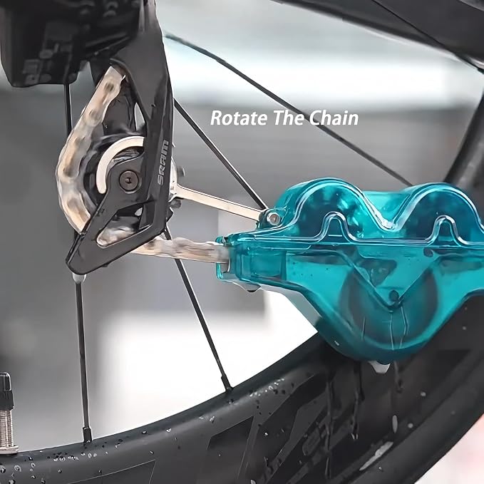Bike Chain Cleaner, Road Bike, Bicycle Cleaning Brush Tool - Image 8